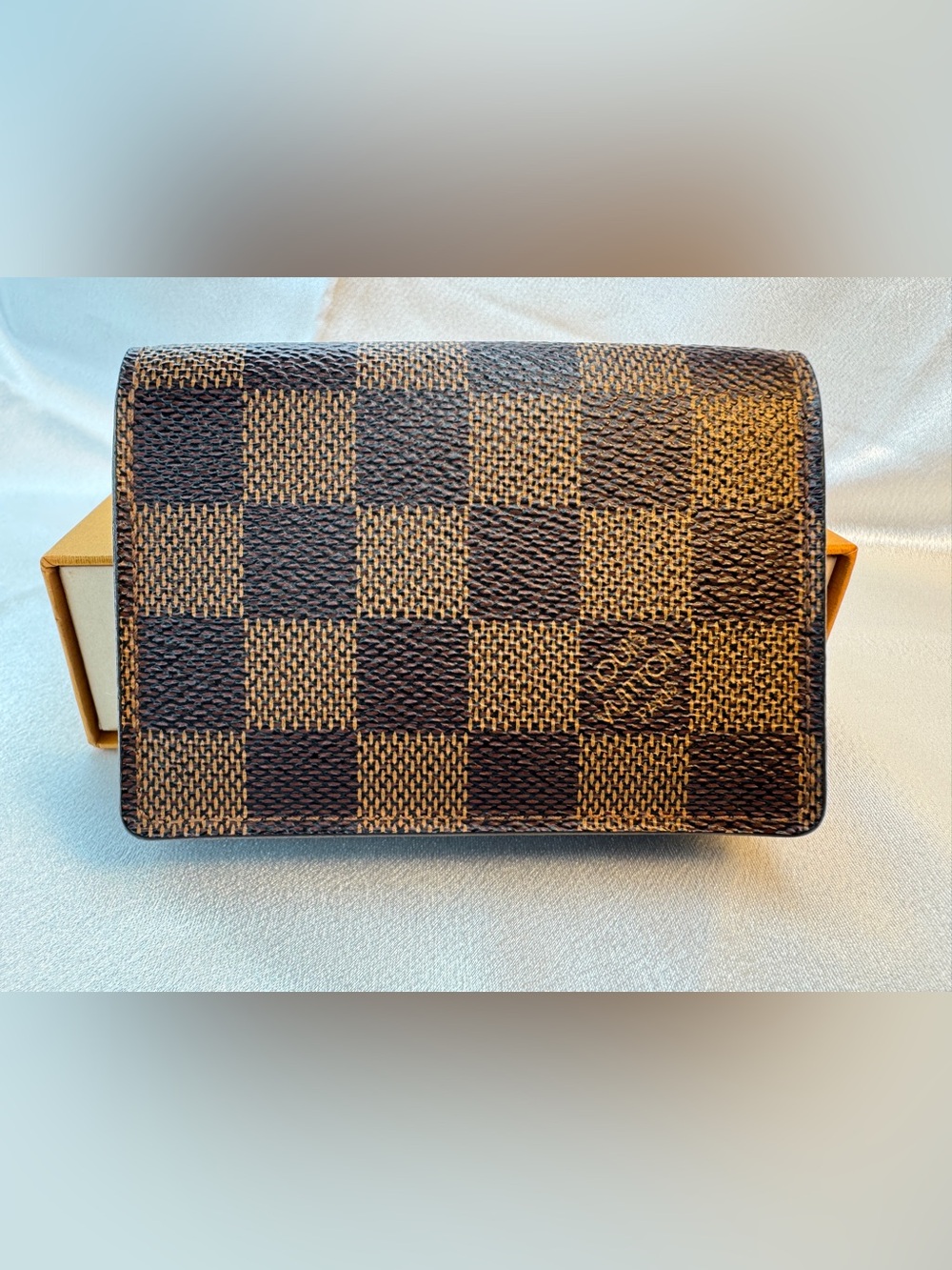 Louis Vuitton Damier Ebene Card Holder Wallet